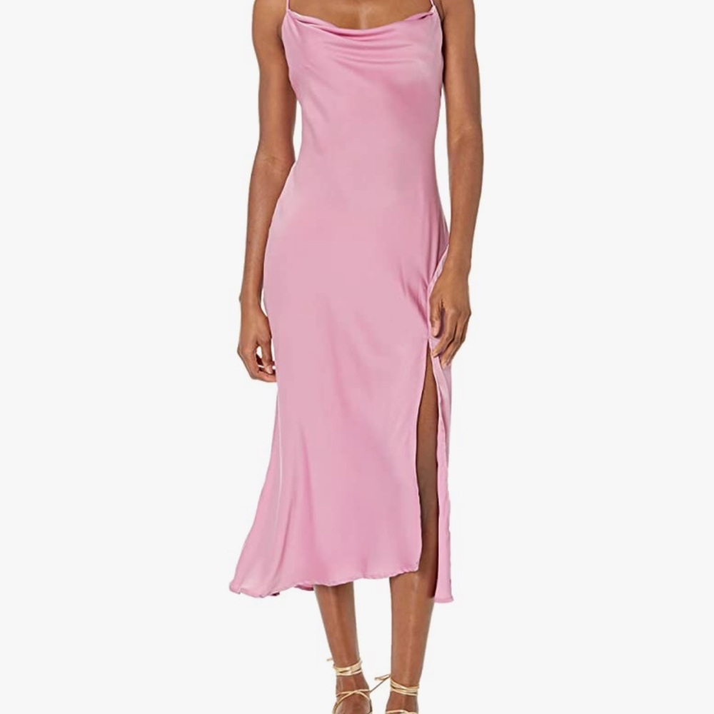 ASMR dress, color icy pink.